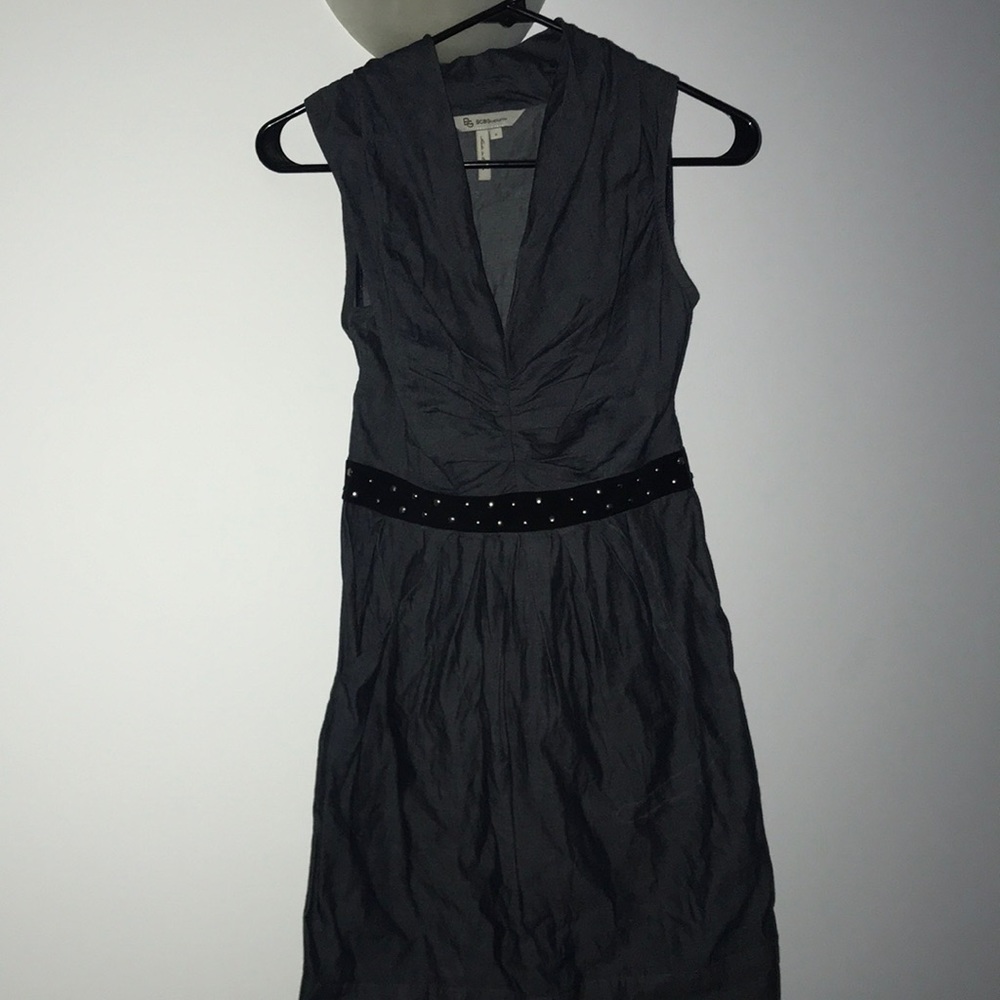 BCBG Denim Studded Dress